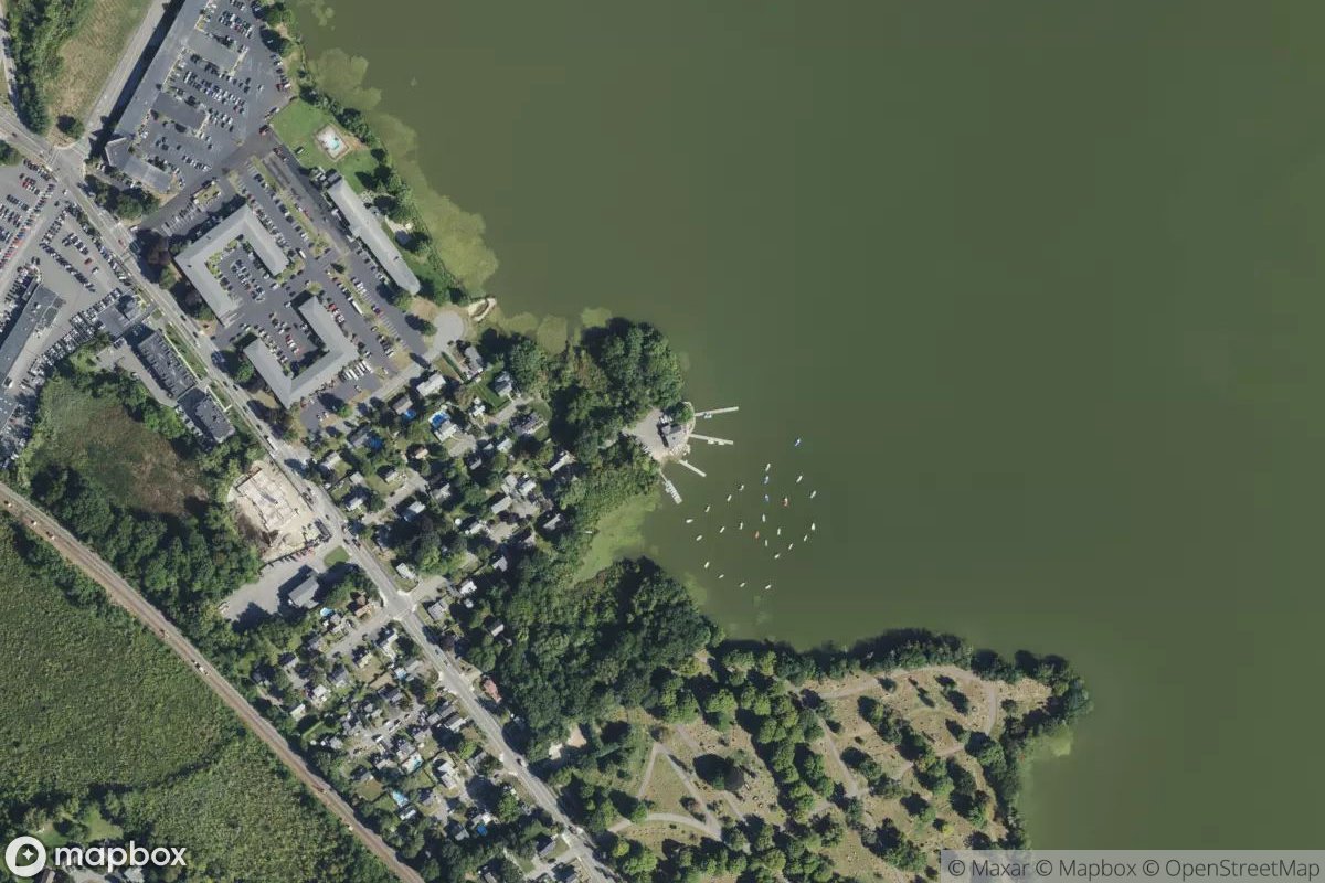 Satellite view of Quannapowitt Yacht Club