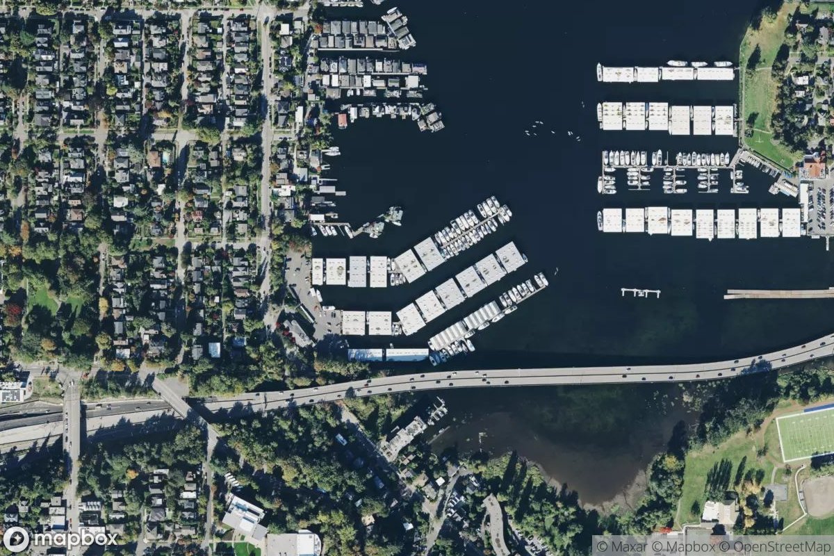 Satellite view of Queen City Yacht Club
