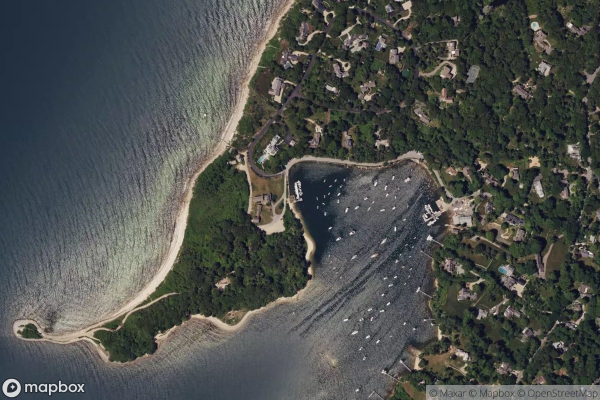 Satellite view of Quissett Yacht Club