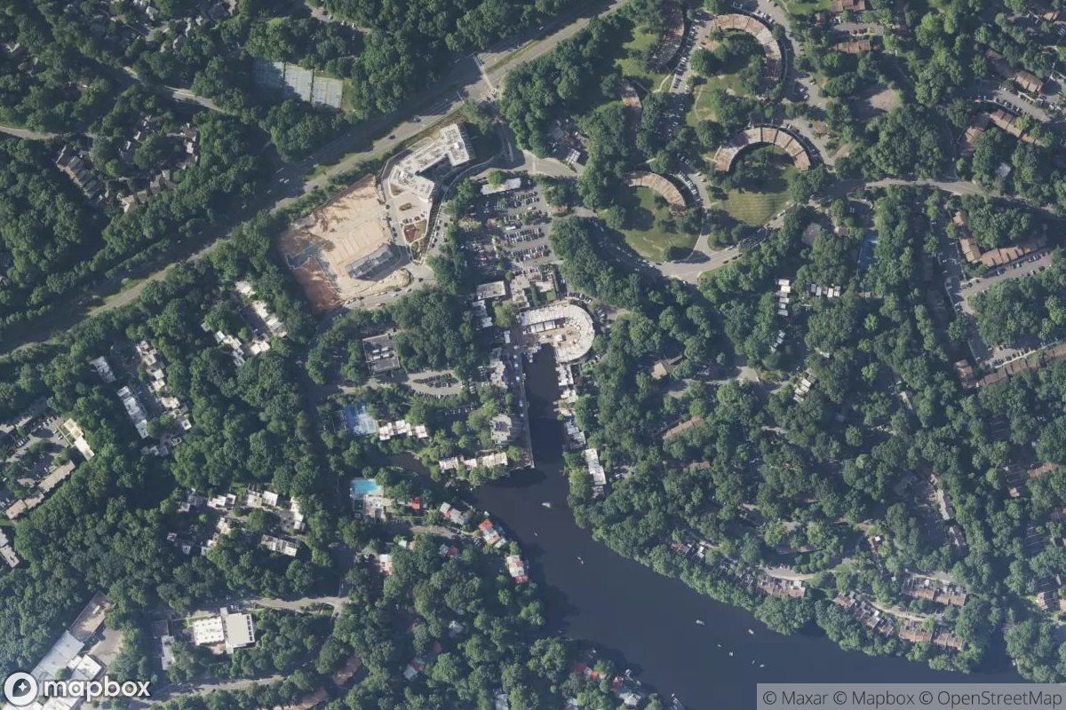 Satellite view of RA Boat Rental