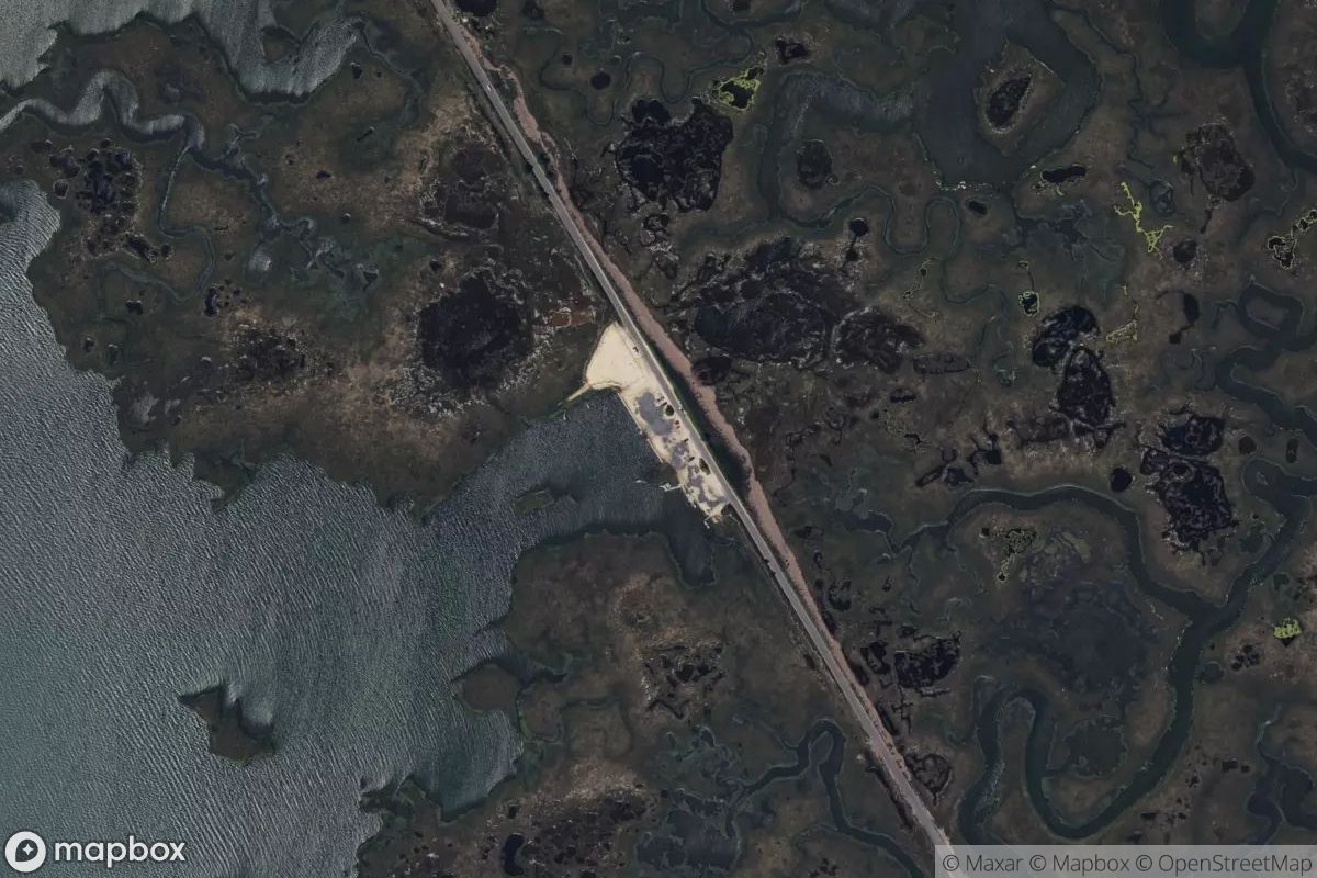 Satellite view of Rand's Marina