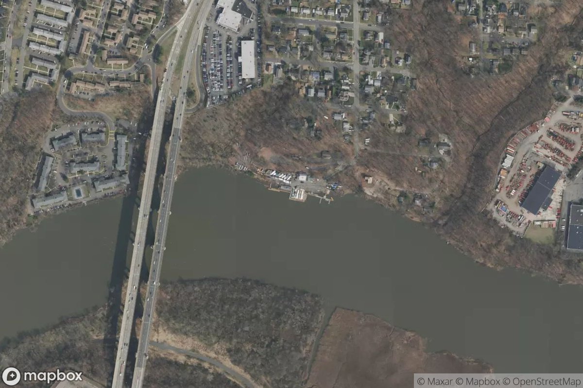Satellite view of Raritan River Boat Club