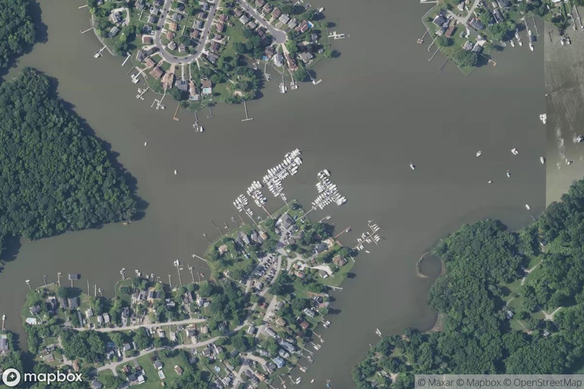 Satellite view of Red Eye Yacht Club