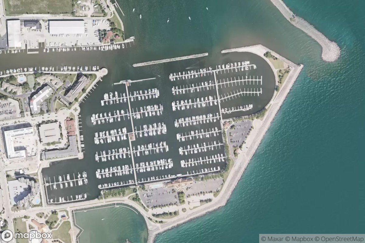 Satellite view of Reef Point Marina