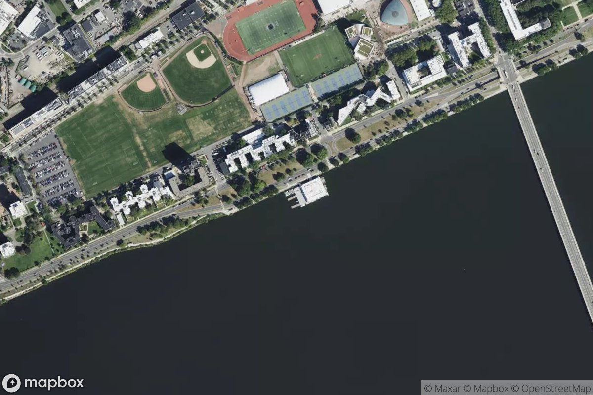 Satellite view of Richard J. Resch Boathouse