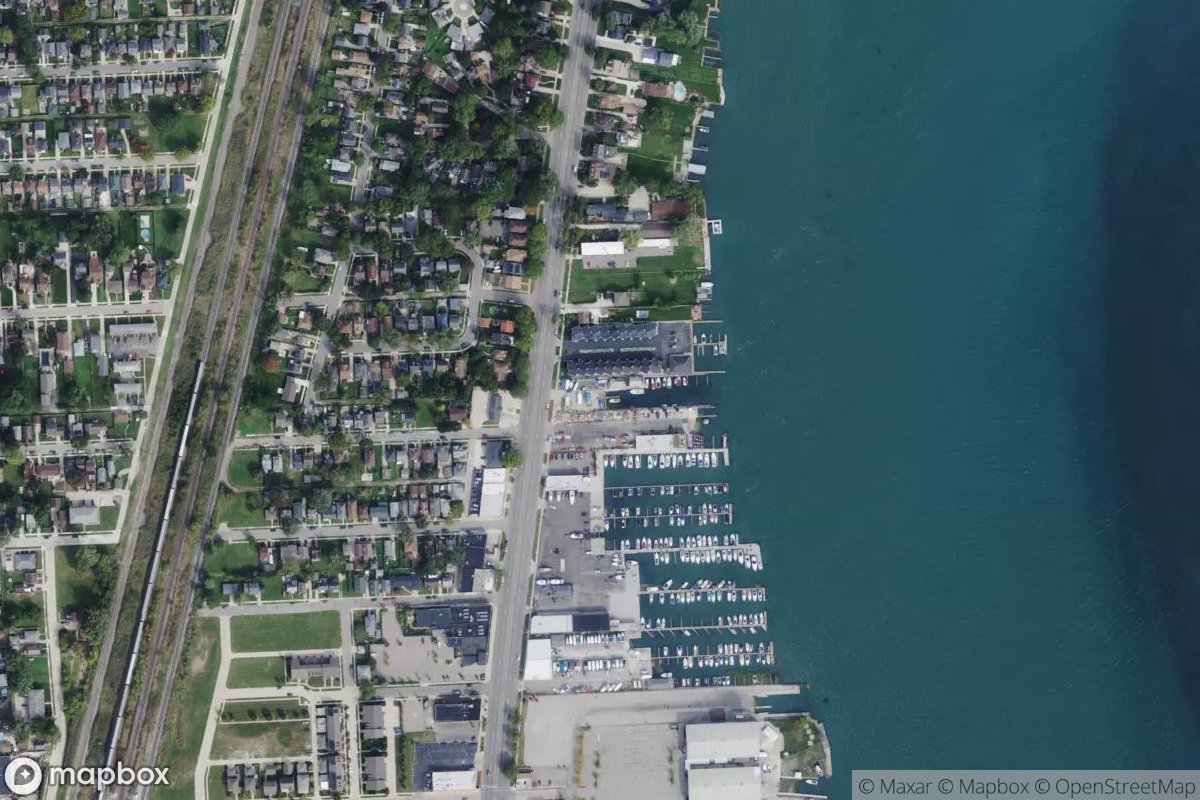 Satellite view of Rick's Cove