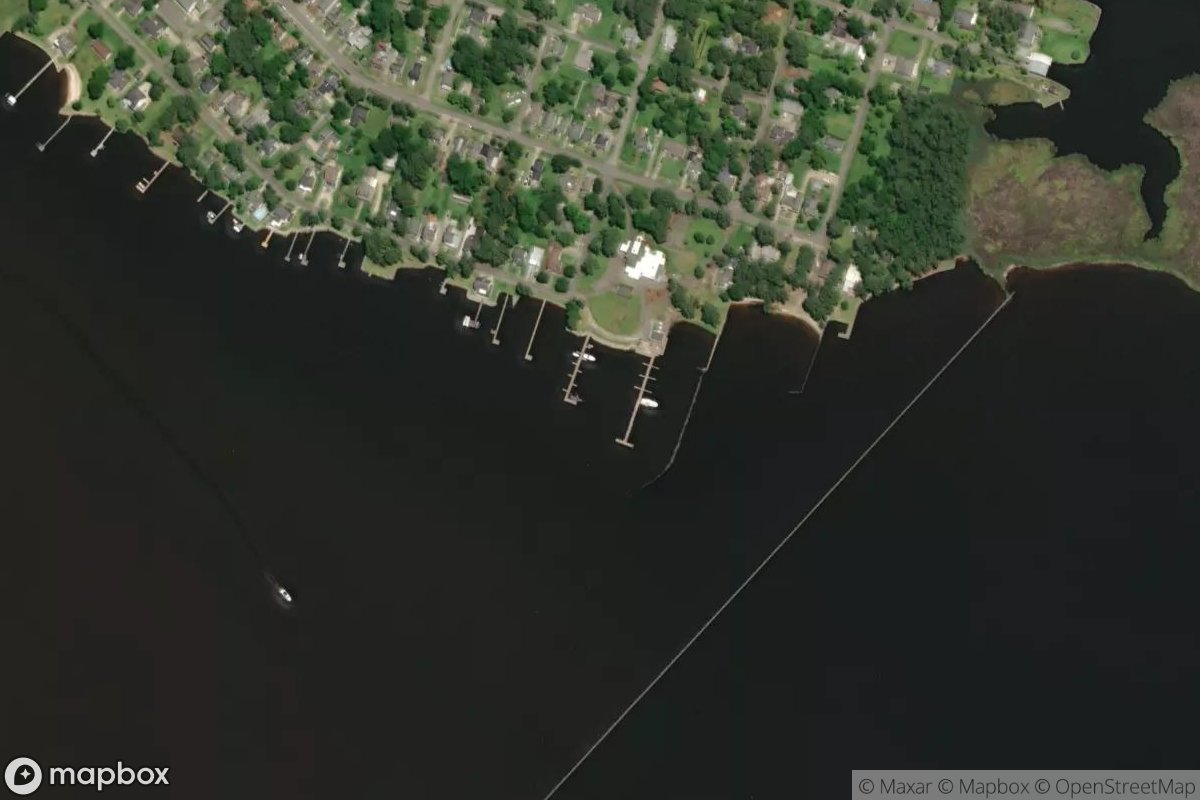 Satellite view of River Forest Manor & Marina