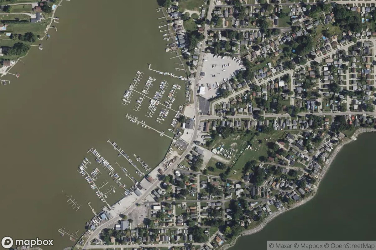 Satellite view of River View Yacht Club