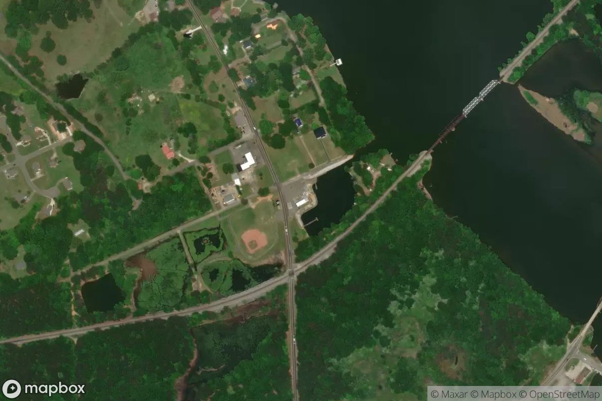 Satellite view of Riverside Landing