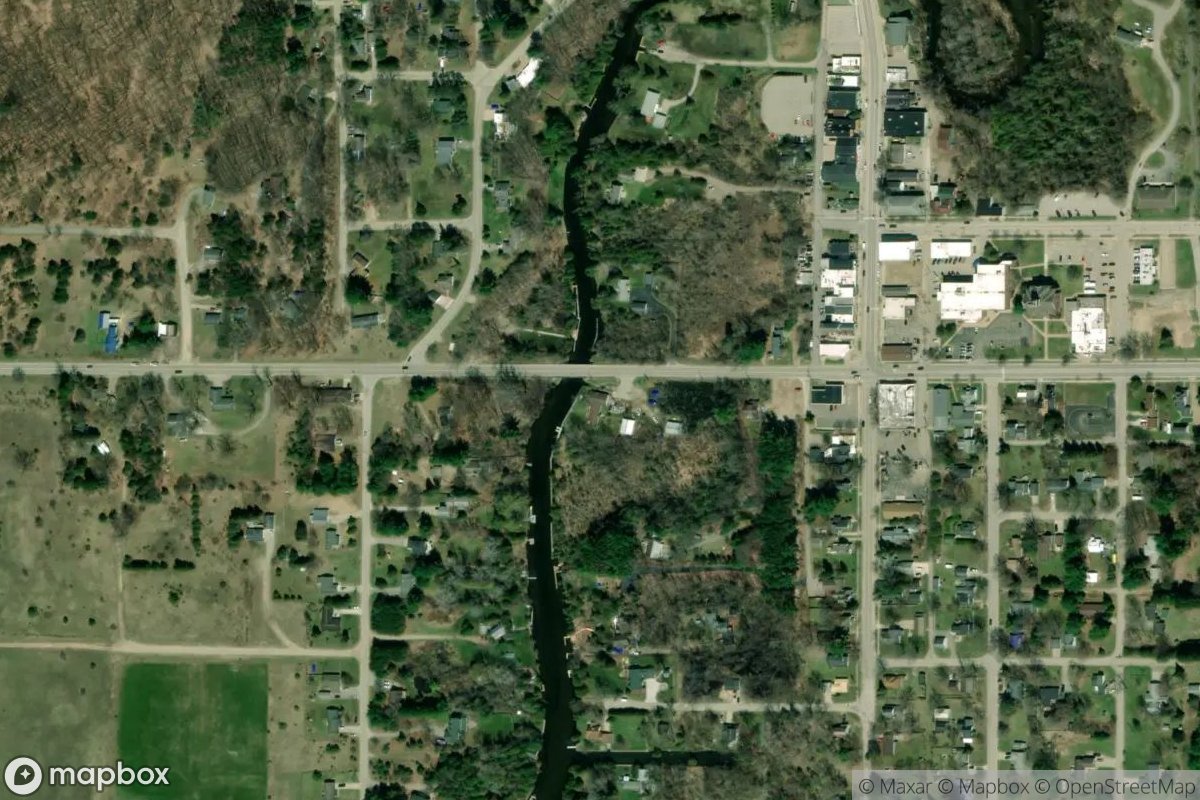 Satellite view of Riverside Marina