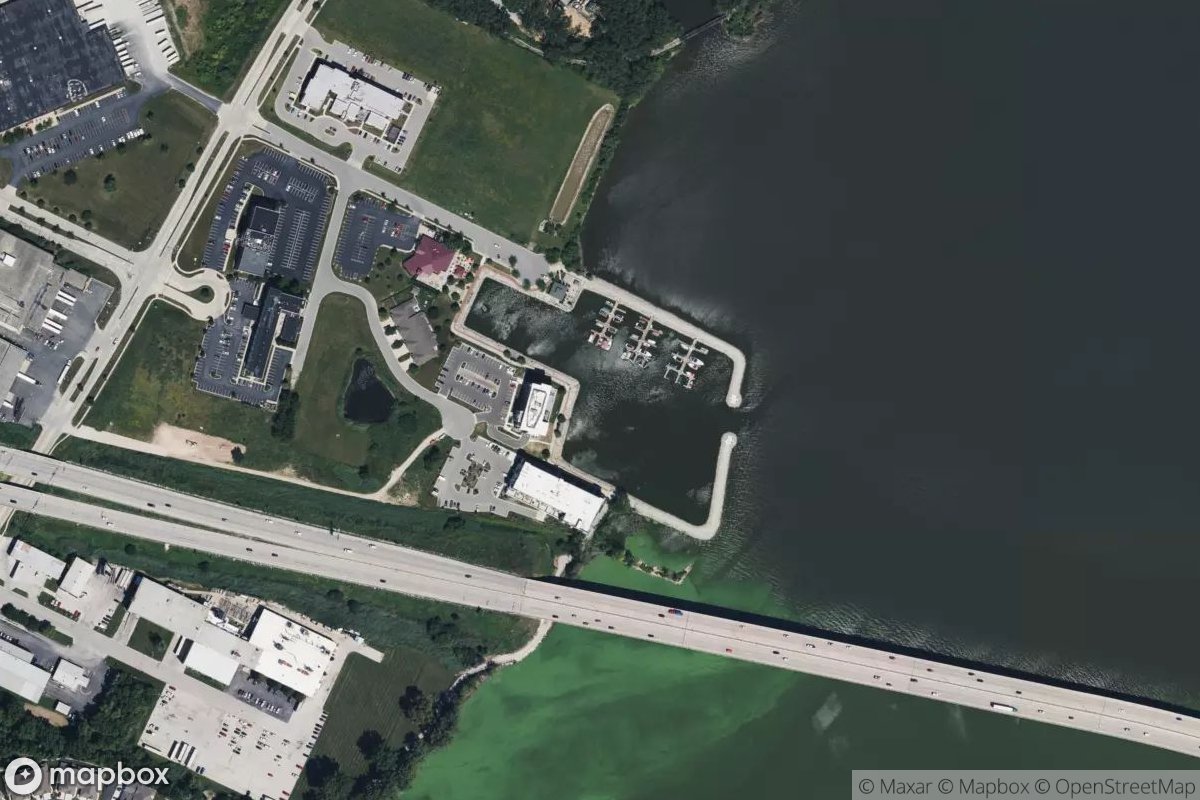 Satellite view of Riverway Marina