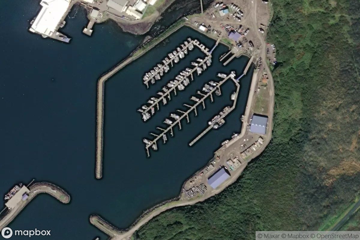 Satellite view of Robert E. Galovin Boat Harbor