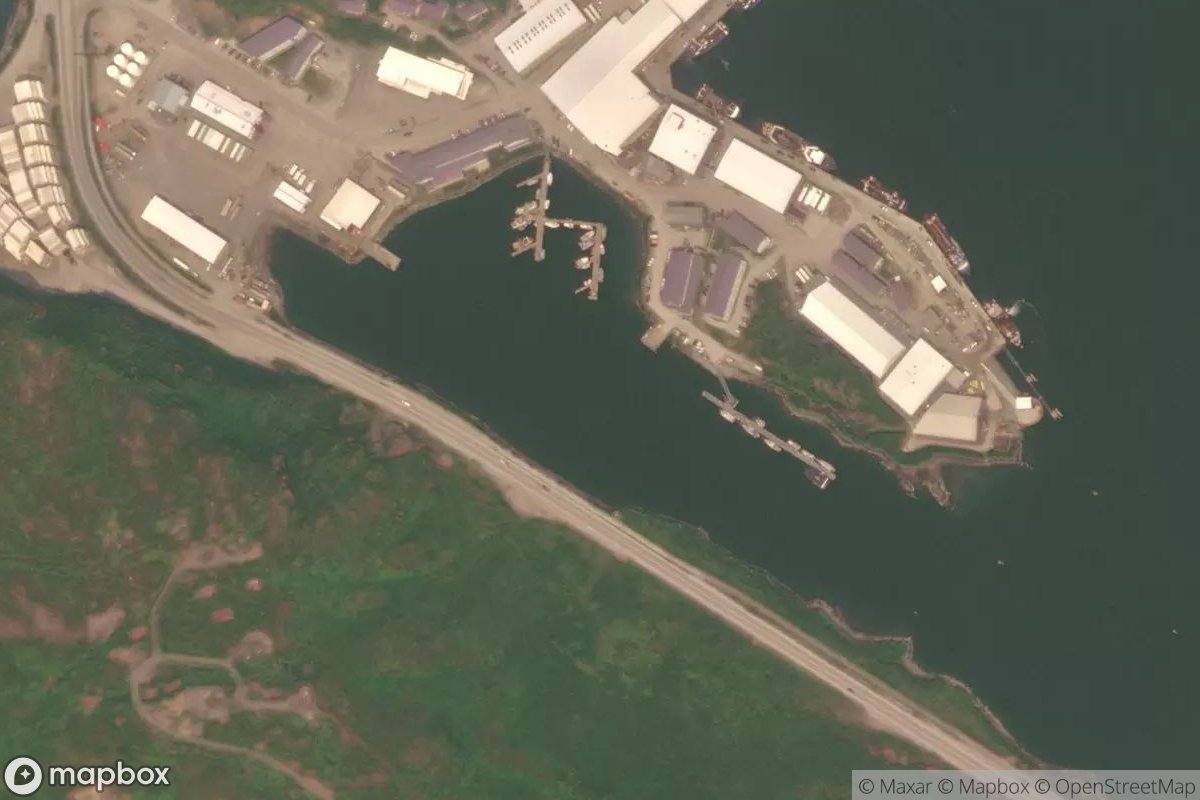 Satellite view of Robert Storrs Small Boat Harbor