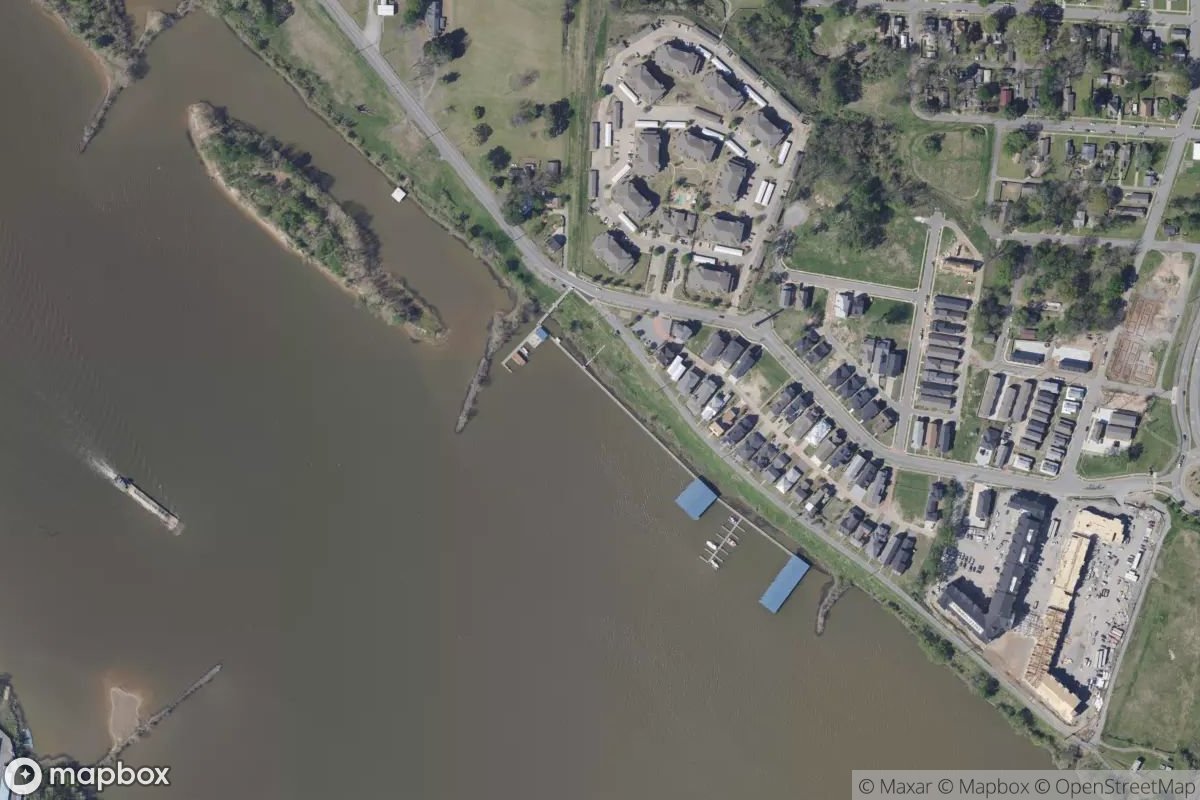 Satellite view of Rockwater Marina