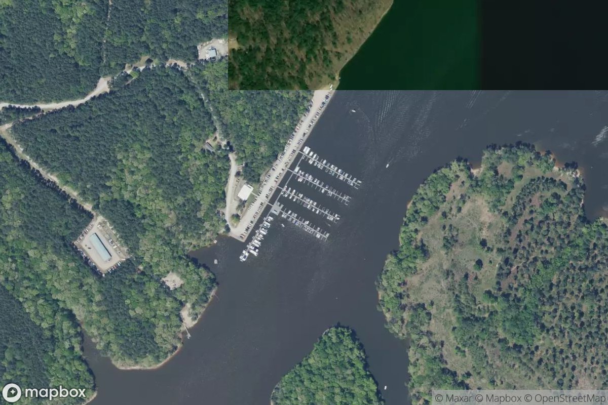 Satellite view of Rollingview Marina