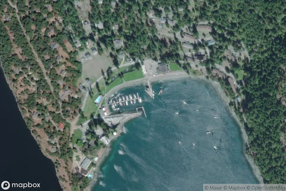 Satellite view of Rosario Resort Marina