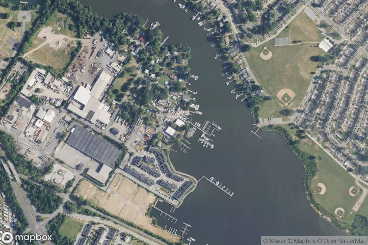 Satellite view of Roudebush Yacht & Engine Works