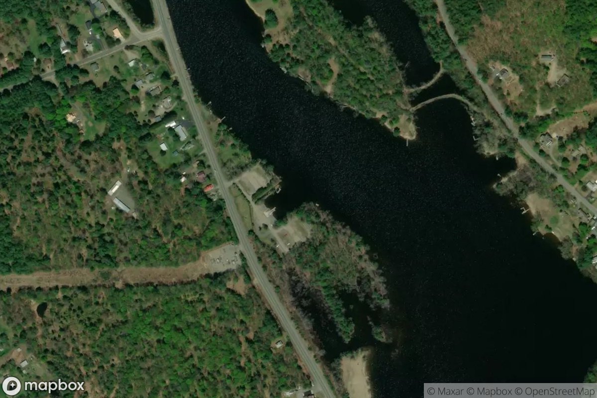Satellite view of Sacandaga River State Boat Launch