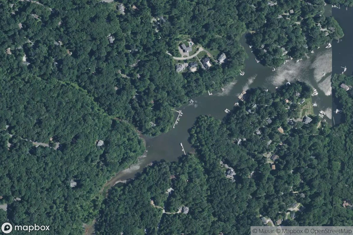 Satellite view of Saefern Community Marina