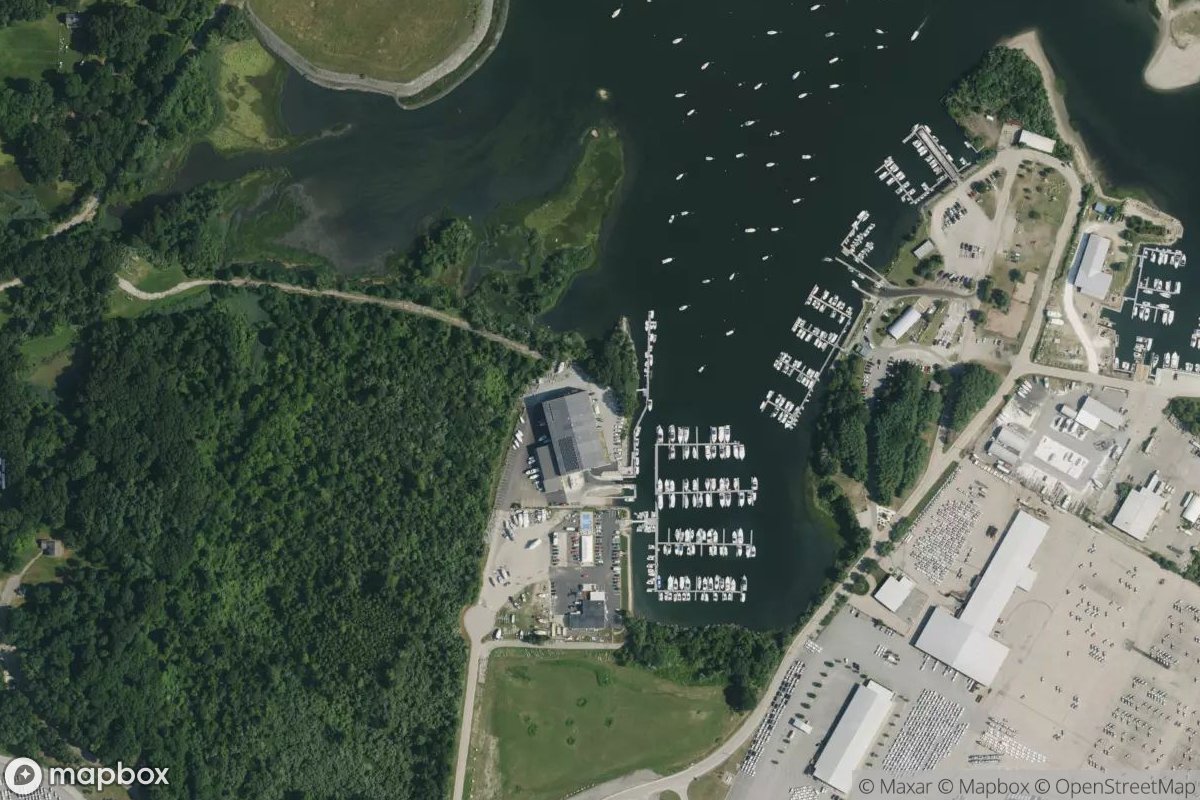 Satellite view of Safe Harbor Allen Harbor