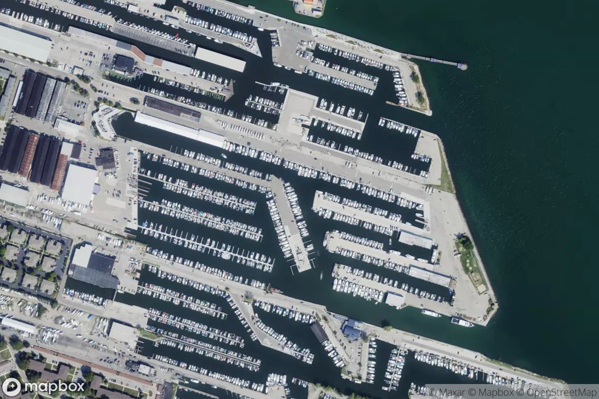 Satellite view of Safe Harbor Jefferson Beach