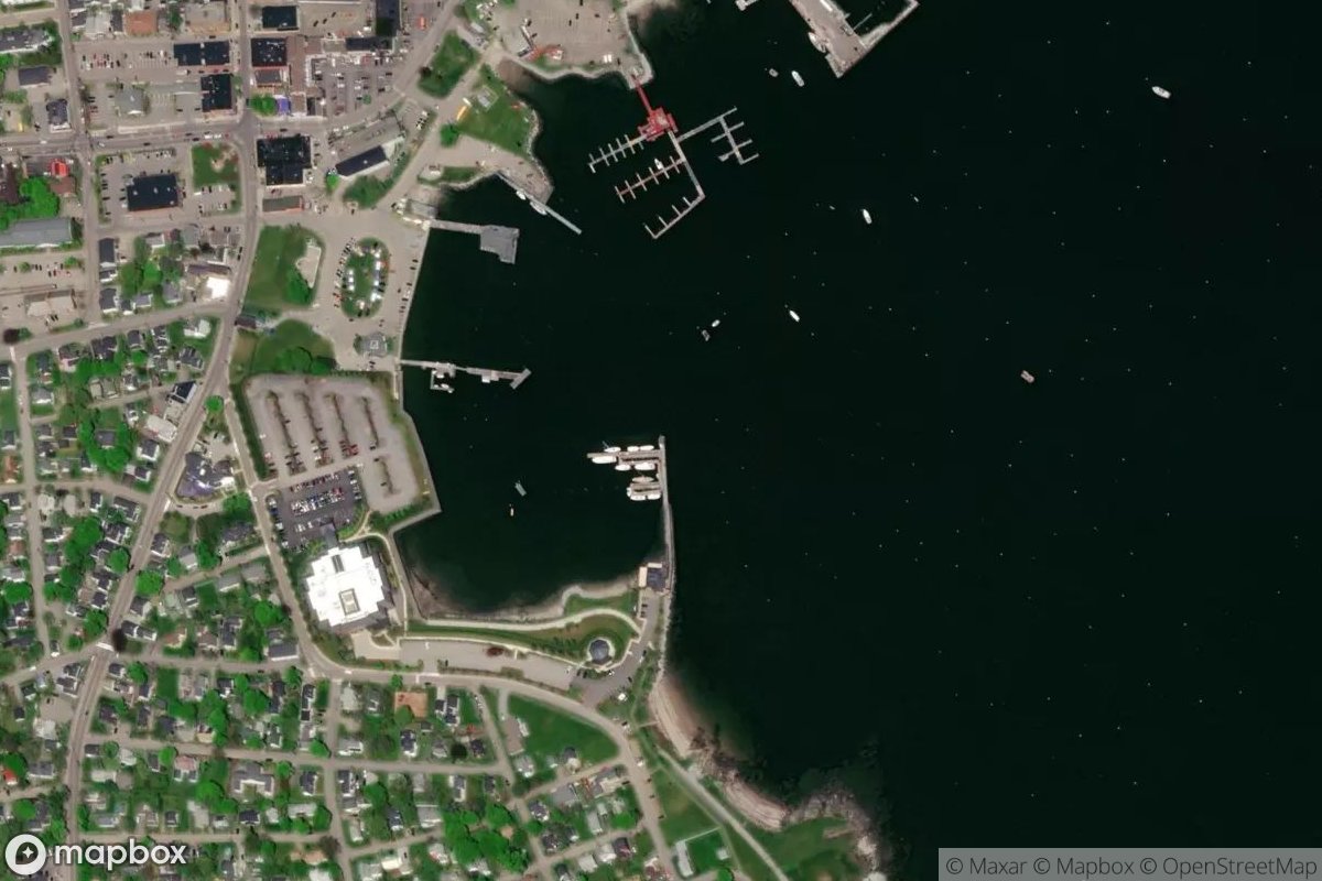 Satellite view of Safe Harbor Marina