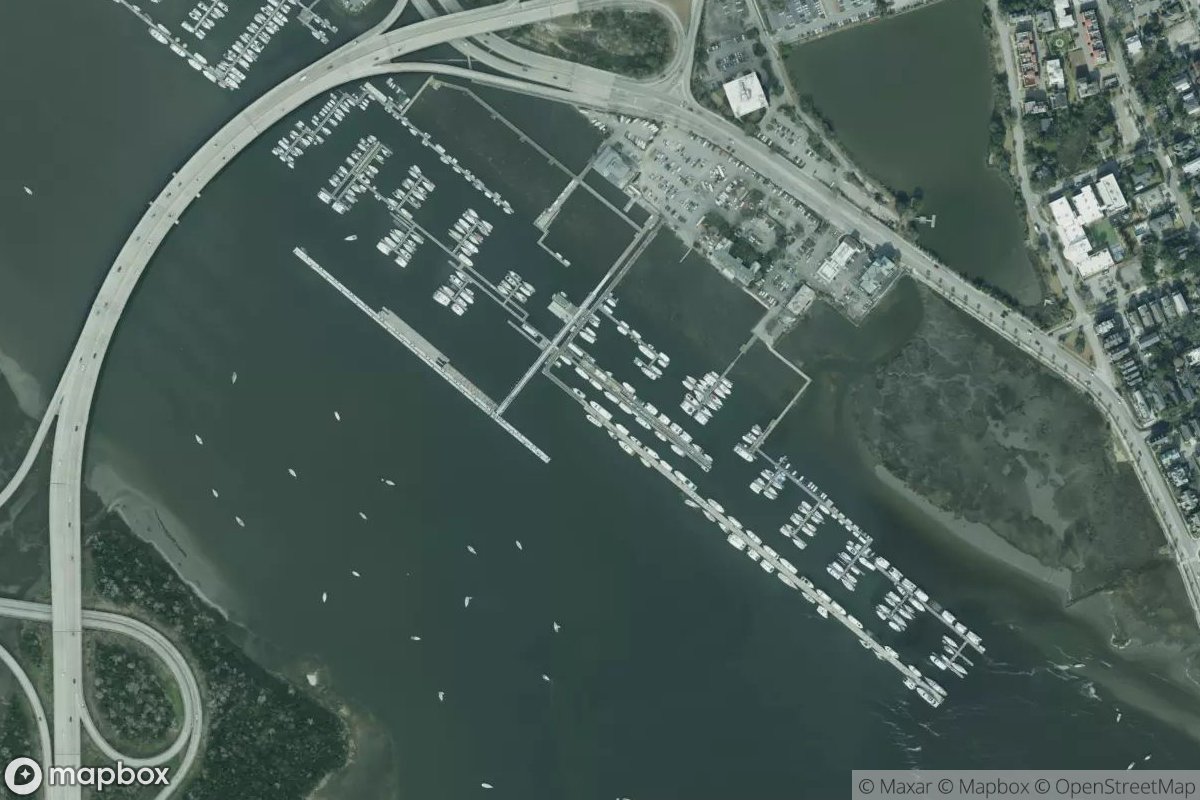 Satellite view of Safe Harbor Marina
