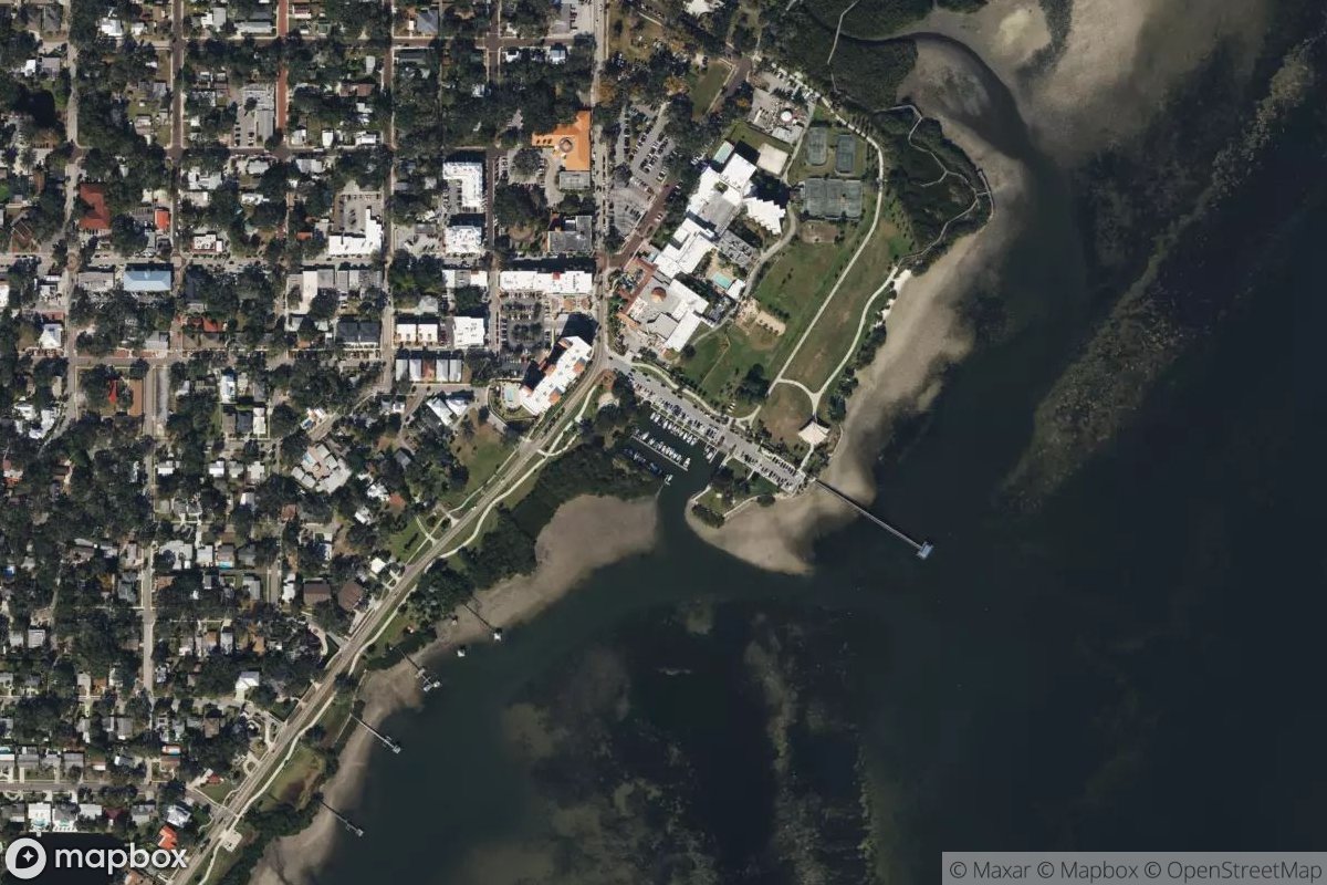 Satellite view of Safety Harbor Marina