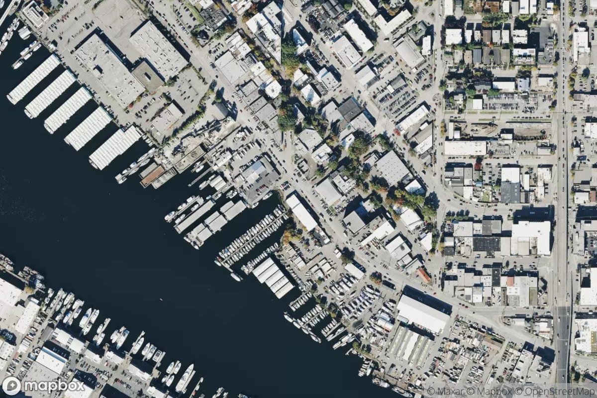 Satellite view of Sagstad Marina