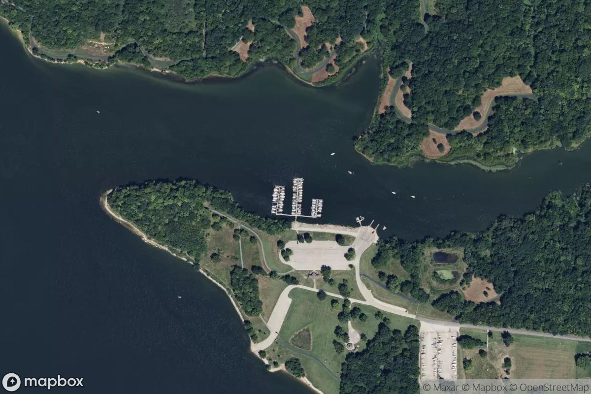 Satellite view of Sailboat Cove Marina
