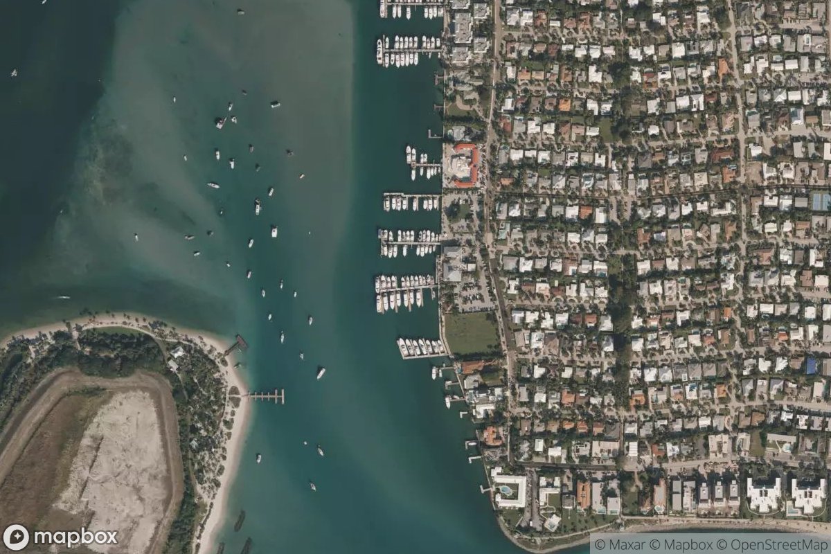 Satellite view of Sailfish Marina Resort