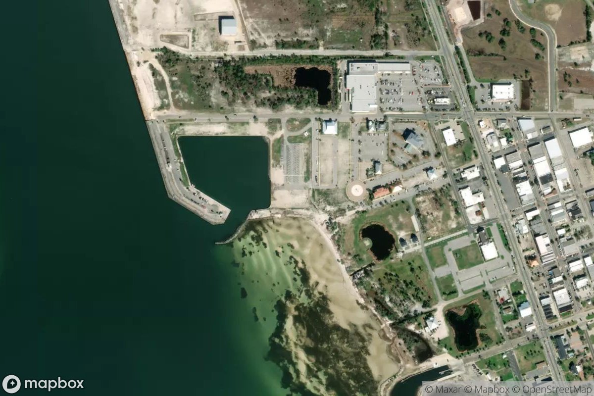 Satellite view of Saint Joe Marina Dry Storage