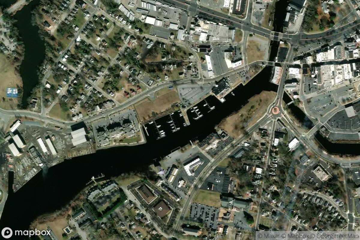 Satellite view of Salisbury Marina