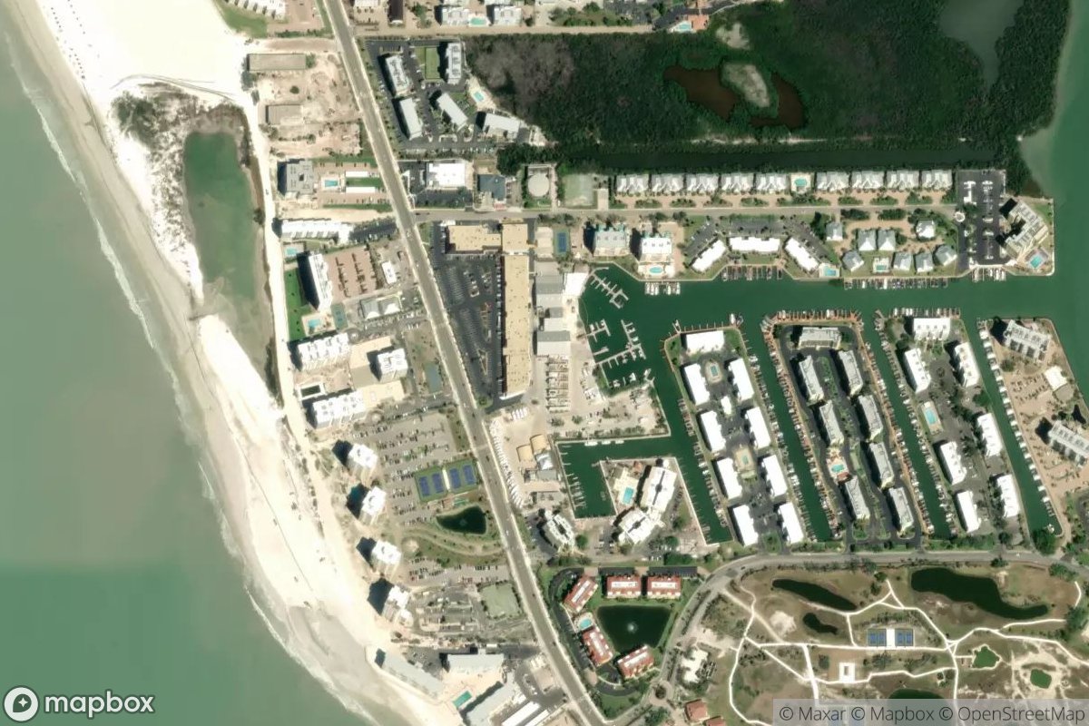 Satellite view of Santina Marina Plaza