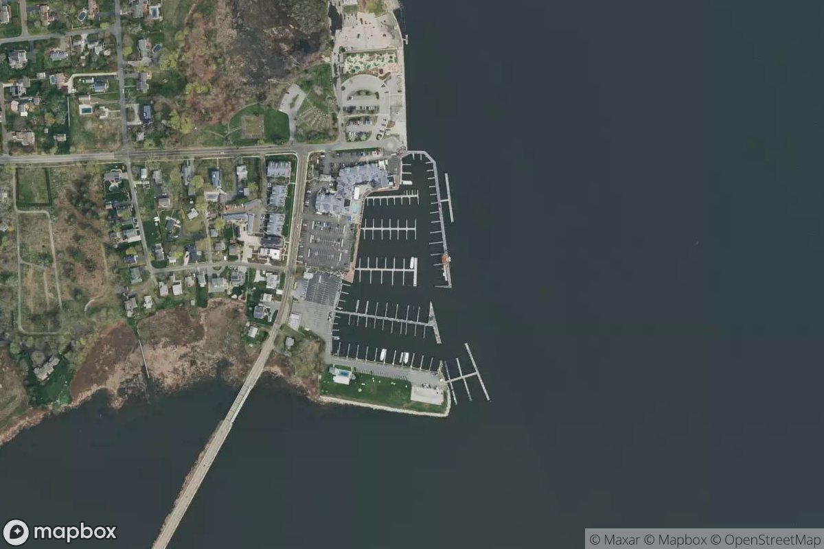 Satellite view of Saybrook Point Marina