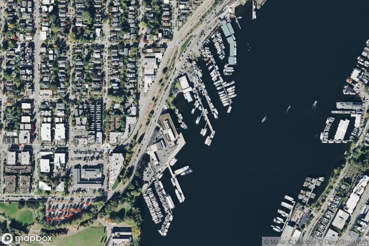 Satellite view of Sea Scout Base Lake Union