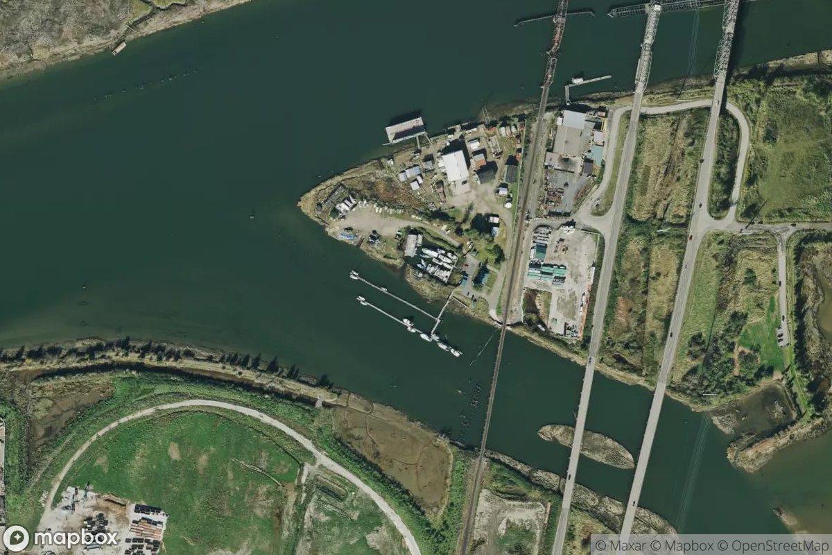 Satellite view of Seacrest Marina