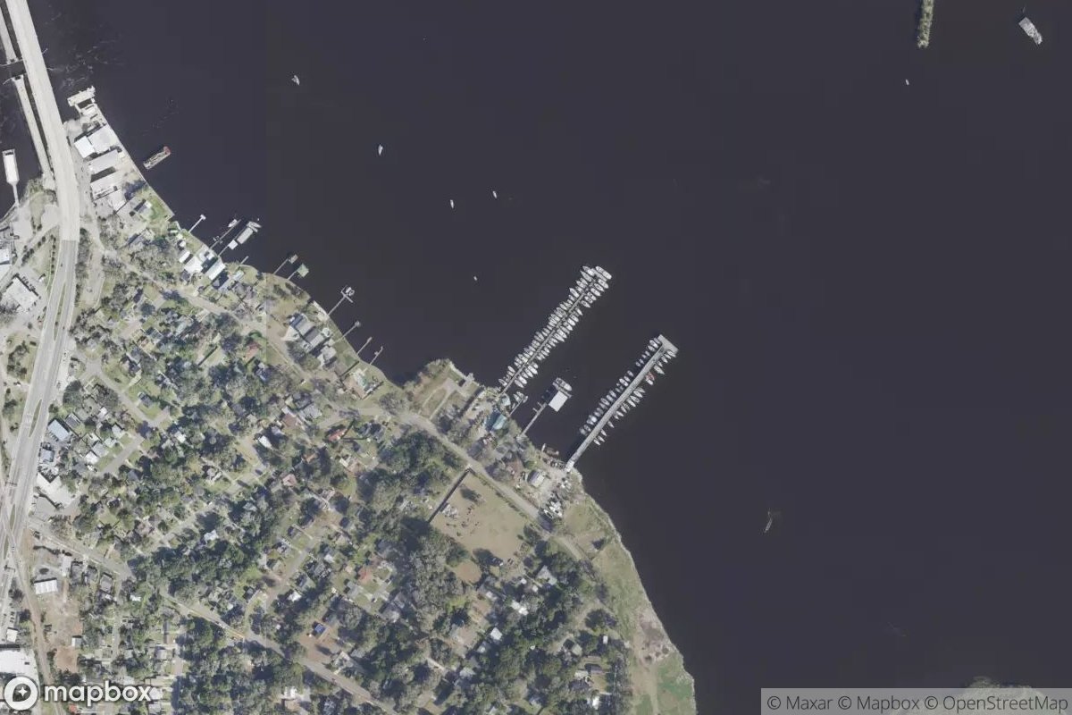 Satellite view of Seafarers Marina