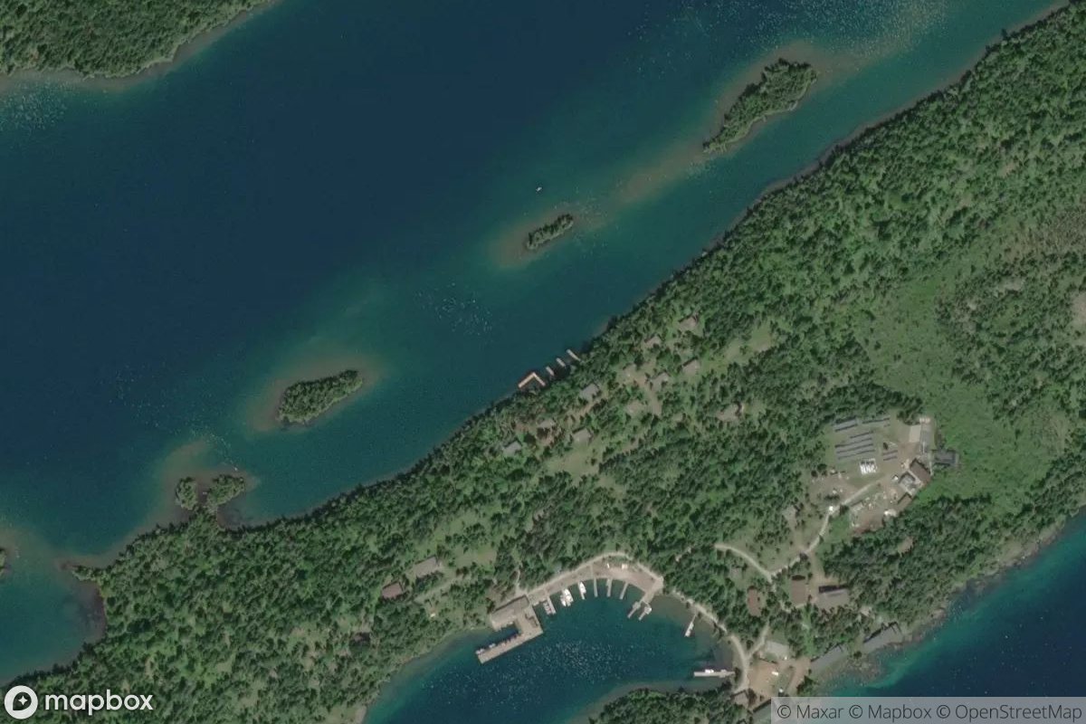 Satellite view of Seaplane, kayak & boat marina