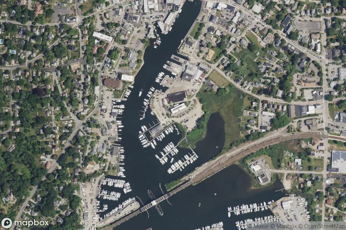 Satellite view of Seaport Marine