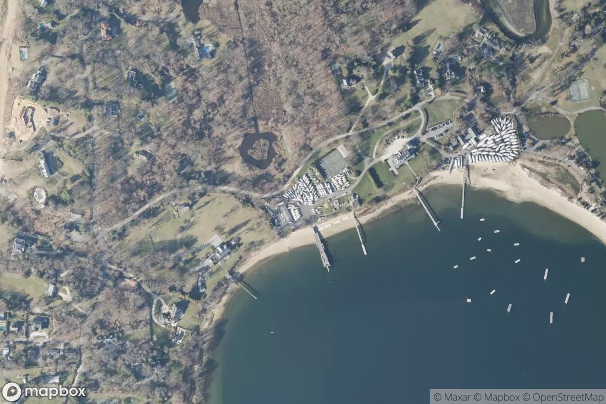 Satellite view of Seawanhaka Corinthian Yacht Club