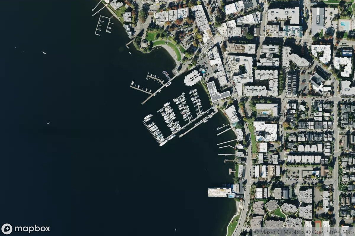 Satellite view of Second Avenue South Dock