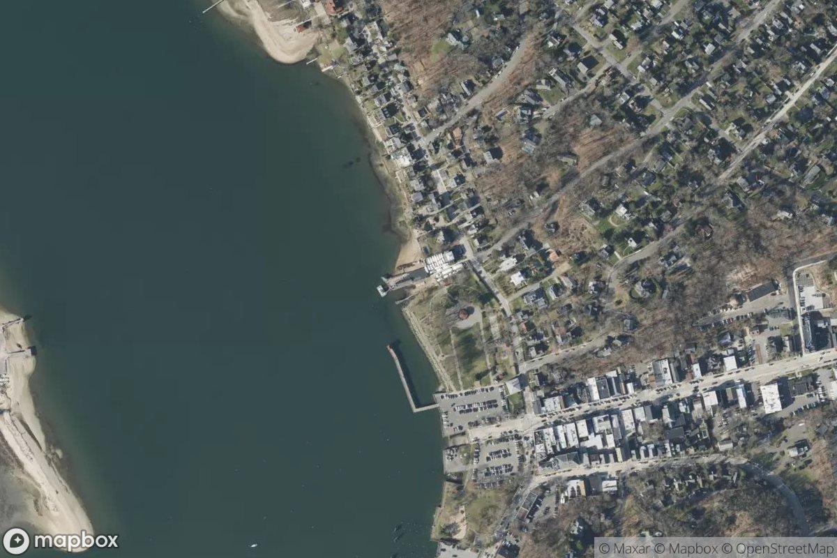 Satellite view of Seymour's Boatyard