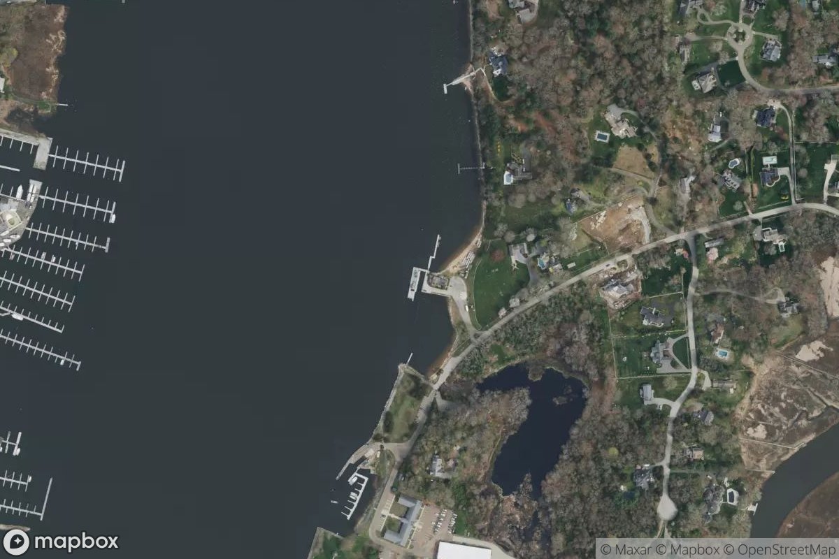 Satellite view of Shell Marina