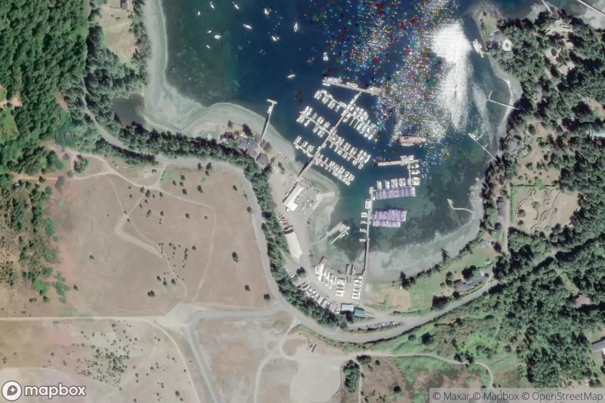 Satellite view of Shipyard Cove