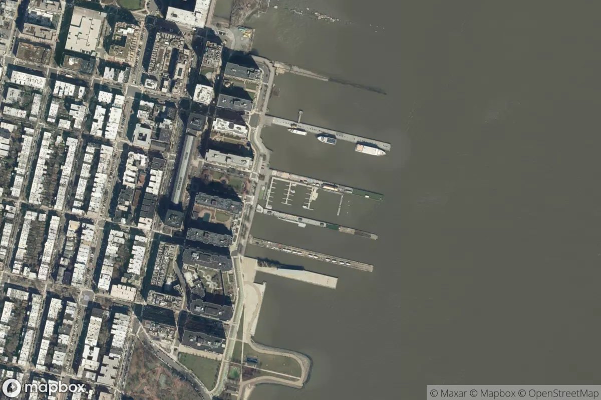 Satellite view of Shipyard Marina