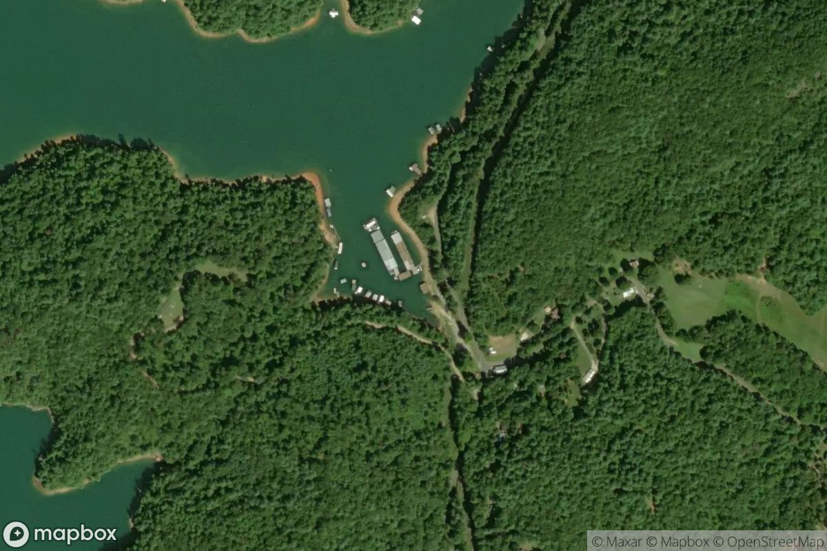 Satellite view of Shooks Marina