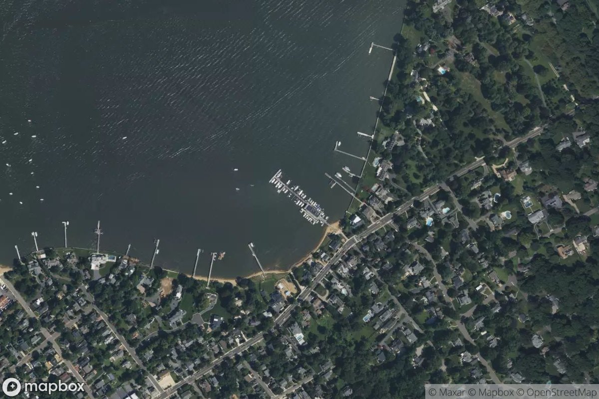 Satellite view of Shrewsbury River Yacht Club