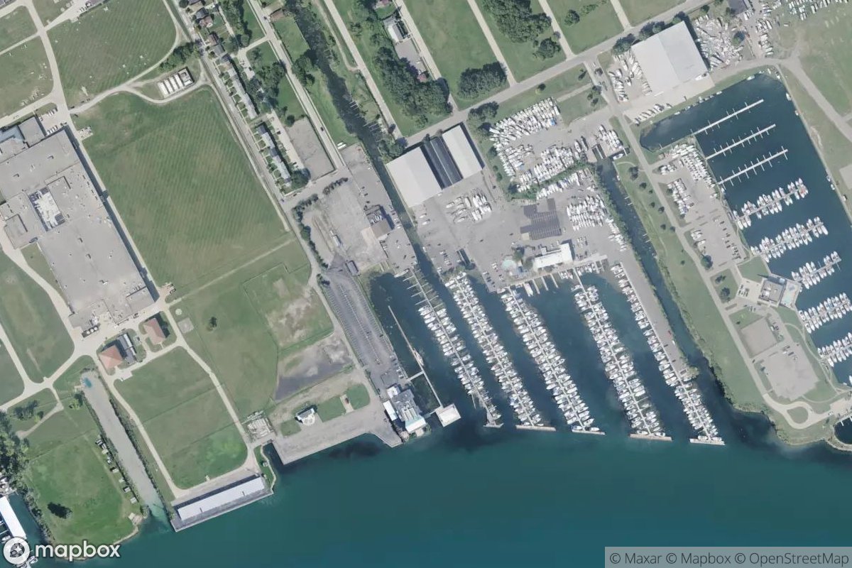 Satellite view of Sinbads Marina
