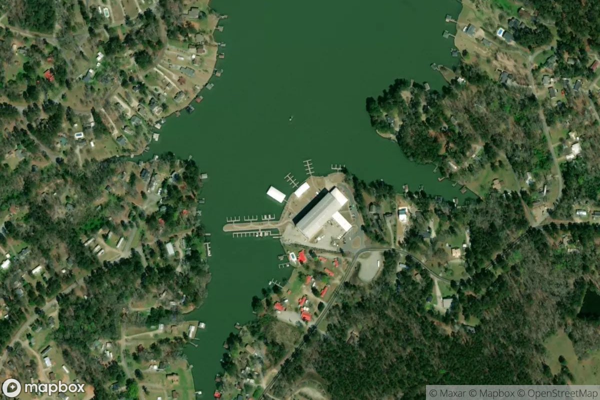 Satellite view of Sinclair Marina